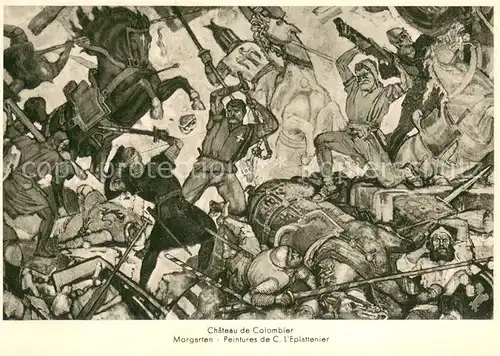 AK / Ansichtskarte Colombier__NE Chateau de Colombier Morgarten 