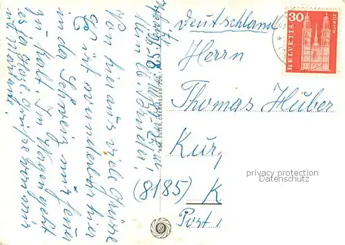 AK / Ansichtskarte Samnaun_Dorf mit Muttler Samnaun Dorf