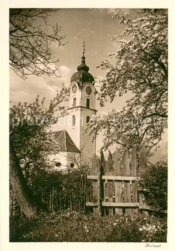 AK / Ansichtskarte Zizers Kirche Zizers