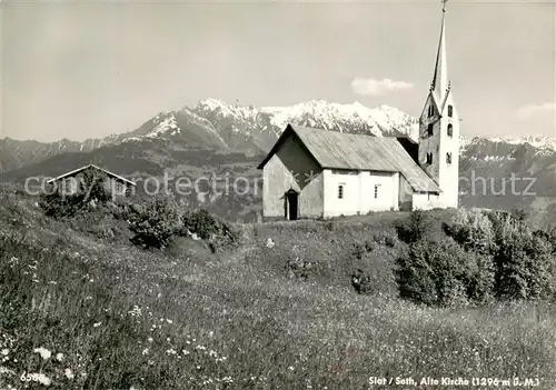 AK / Ansichtskarte Seth_GR Alte Kirche 