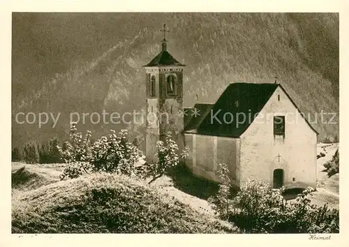 AK / Ansichtskarte Del_Oberhalbstein_GR Kirche 