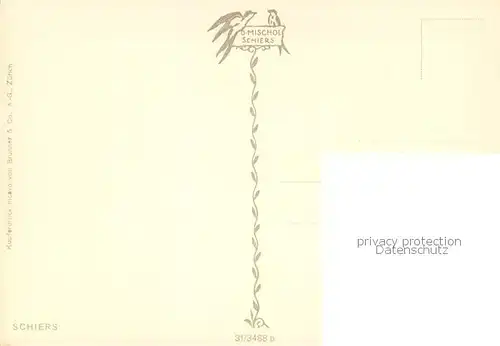 AK / Ansichtskarte Schiers Ortsmotiv Schiers