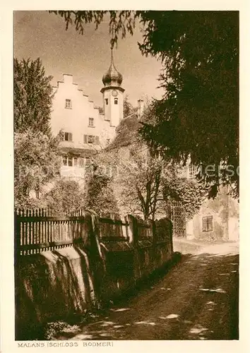 AK / Ansichtskarte Malans_GR Schloss Bodmer 
