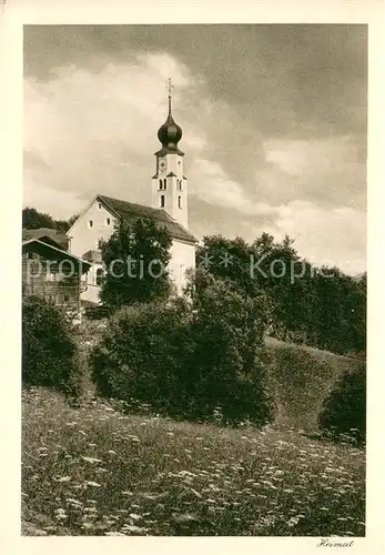 AK / Ansichtskarte Fanas_GR Kirche 