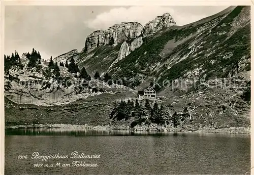 AK / Ansichtskarte Faehlensee_IR Berggasthaus Bollenwies Panorama 