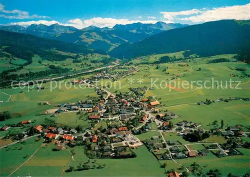 AK / Ansichtskarte Plaffeien_Plaffeyen_FR Fliegeraufnahme 