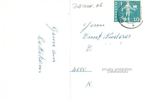 AK / Ansichtskarte Dottikon_AG Fluehgraben Aumatt Wickackerau Vor dem Kraftwerkbau 1918 
