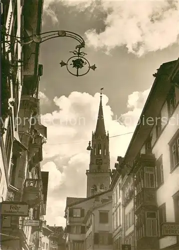 AK / Ansichtskarte St_Gallen_SG Schmiedgasse St_Gallen_SG