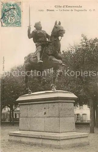 AK / Ansichtskarte Dinan_22 Statue de Duguesclin 