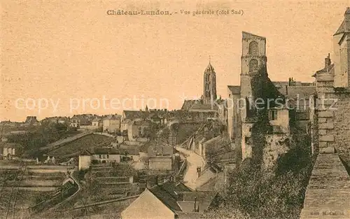 AK / Ansichtskarte Chateau Landon_77 Vue generale 