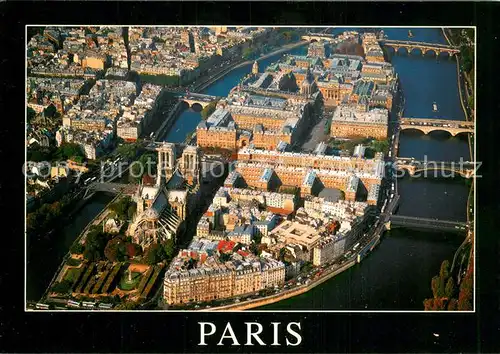 AK / Ansichtskarte Paris_75 Sous le ciel de Paris Lile de la Cite 