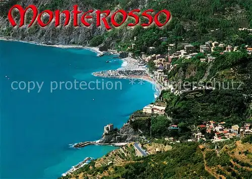 AK / Ansichtskarte Monterosso_al_Mare Fliegeraufnahme Monterosso_al_Mare