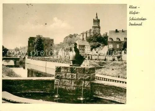 AK / Ansichtskarte Kleve_Cleve Schuesterkes Denkmal 