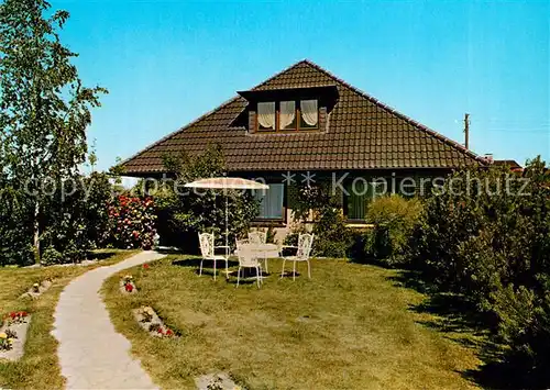AK / Ansichtskarte Toenning_Nordseebad Pension Zum Wikinger Toenning_Nordseebad
