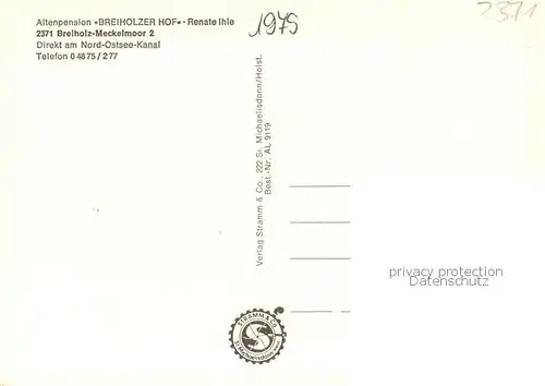 AK / Ansichtskarte Breiholz Altenpension Breiholzer Hof Breiholz