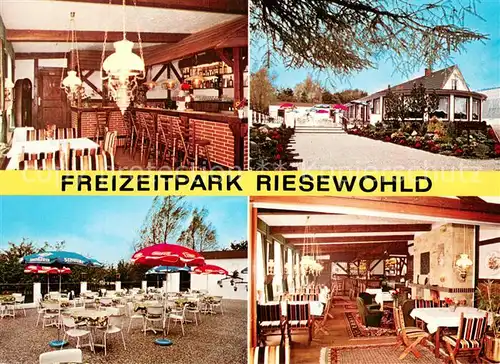 AK / Ansichtskarte Nordhastedt Freizeitpark Riesewohld Gastraeume Bar Nordhastedt
