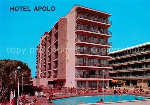 AK / Ansichtskarte Can_Pastilla_Palma_de_Mallorca Hotel Apolo Pool Can_Pastilla