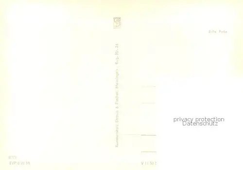 AK / Ansichtskarte Eisfeld Teilansicht August Bebel Strasse Platz des Friedens Eingang zum Schloss Schlosshof Eisfeld