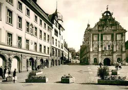 AK / Ansichtskarte Gotha__Thueringen Hauptmarkt mit Rathaus 