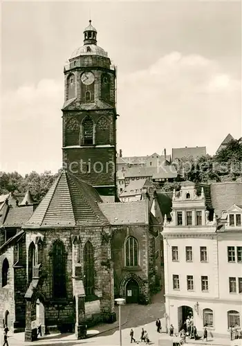 AK / Ansichtskarte Meissen_Elbe_Sachsen Frauenkirche am Markt Meissen_Elbe_Sachsen
