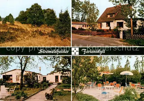 AK / Ansichtskarte Heinschenwalde Stremelsheider Ferienidyll Park Gartenterrasse Heinschenwalde