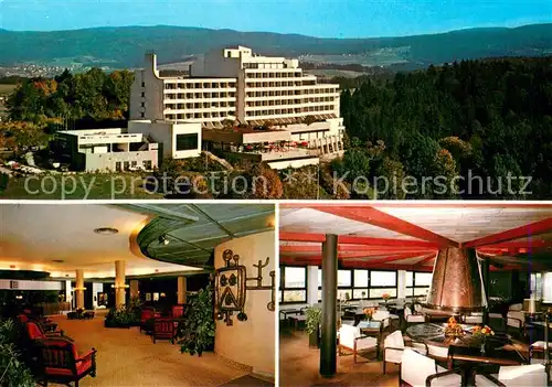 AK / Ansichtskarte Freyung Klinik Bavaria Wolfstein Panorama Speiseraum Foyer Freyung