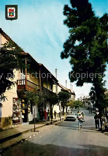 AK / Ansichtskarte Teror Calle Principal Teror