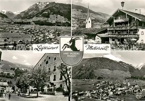 AK / Ansichtskarte Mittersill_Oberpinzgau Panorama Hotel Ortsansichten Mittersill Oberpinzgau
