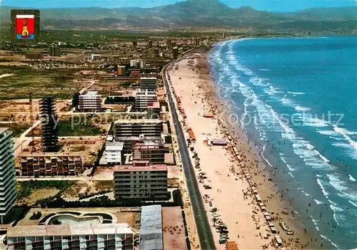 AK / Ansichtskarte Alicante Vista aerea Playa de San Juan Alicante