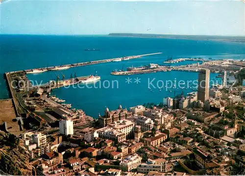 AK / Ansichtskarte Alicante Vista parcial y puerto Alicante
