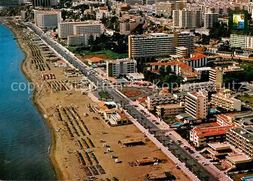 AK / Ansichtskarte Torremolinos_ES Vista aerea Paseo Maritimo 