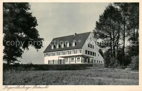 AK / Ansichtskarte Detmold Jugendherberge Hiddeser Berg Detmold