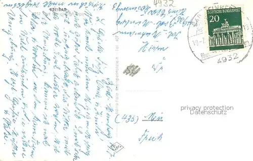 AK / Ansichtskarte Bad_Meinberg Freibad Bad_Meinberg