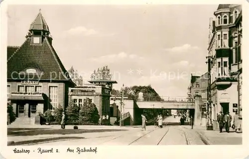 AK / Ansichtskarte Castrop Rauxel Bahnhof  Castrop Rauxel