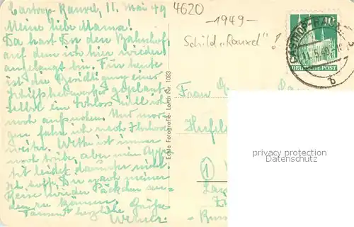 AK / Ansichtskarte Castrop Rauxel Bahnhof  Castrop Rauxel