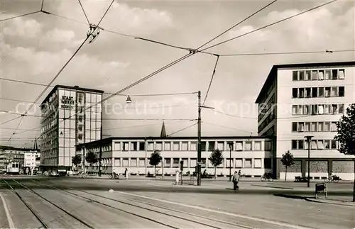 AK / Ansichtskarte Bochum Arbeitsamt u. Stadtwerke Bochum