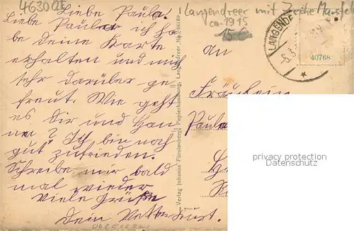 AK / Ansichtskarte Langendreer Zeche Mansfeld   Amtsgericht   Amtshaus Langendreer