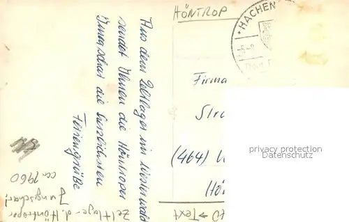 AK / Ansichtskarte Hoentrop_Bochum Zeltplatz Jugendcamp 