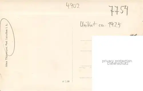 AK / Ansichtskarte Bad_Salzuflen Spaziergang Bad_Salzuflen