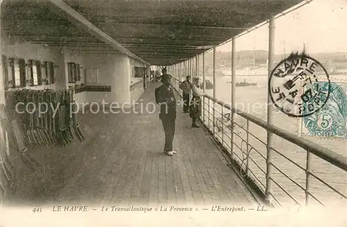 AK / Ansichtskarte Dampfer_Oceanliner LL.445 LE HAVRE LA Provence 
