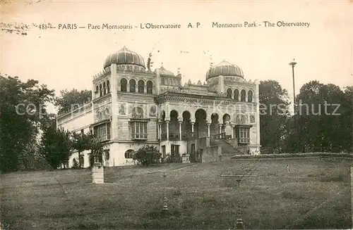 AK / Ansichtskarte Observatorium_Sternwarte_Urania Paris Parc Montsouris 