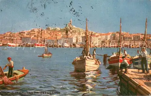 AK / Ansichtskarte Marseille_13 Oilette Port 