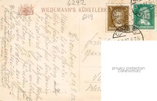 AK / Ansichtskarte Kuenstlerkarte Wiro Nr 2051 Cronberg i.T. 