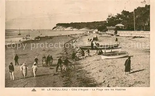 AK / Ansichtskarte Le_Moulleau_33 La plage vers le Abatilles 