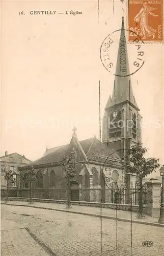 AK / Ansichtskarte Gentilly Eglise Kirche Gentilly