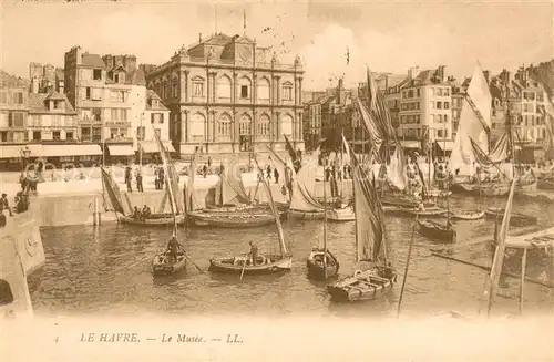 AK / Ansichtskarte Le_Havre Musee Bateaux de peche Le_Havre