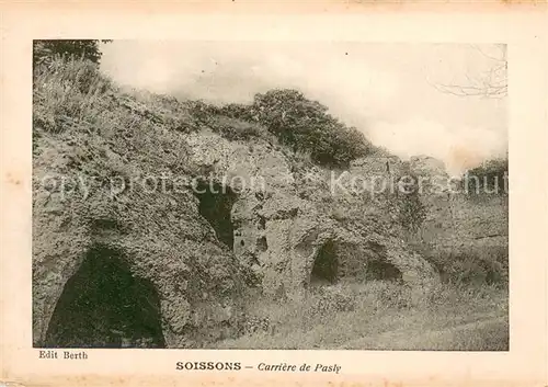 AK / Ansichtskarte Soissons_02_Aisne Carriere de Pasly Nature 