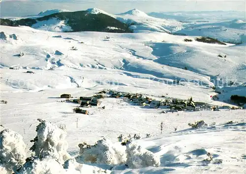 AK / Ansichtskarte Les_Estables Vue panoramique en hiver Station de sports d hiver Les_Estables