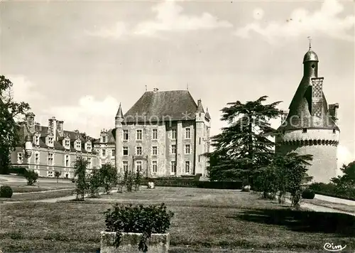 AK / Ansichtskarte Bonnes_Vienne Chateau de Touffou Donjon de Refuge Tours Bonnes Vienne