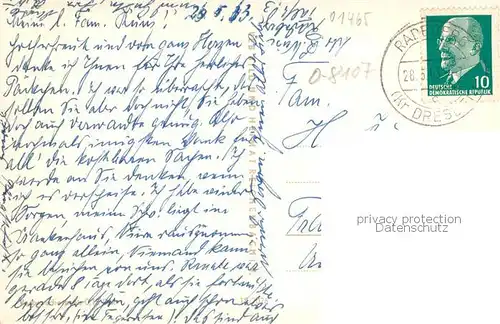 AK / Ansichtskarte Liegau Augustusbad Grundmuehle Roedertalschaenke Gaststaette FDGB Erholungsheim Forellenschaenke Liegau Augustusbad